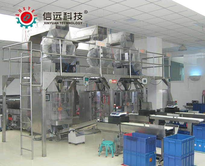 四川天味食品辣椒炒料全自动计量包装机案例