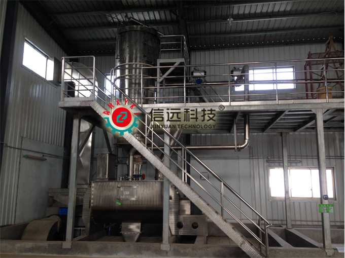 预混剂的自动化配料、混合、包装生产线设备——福建中农牧生物药业有限公司